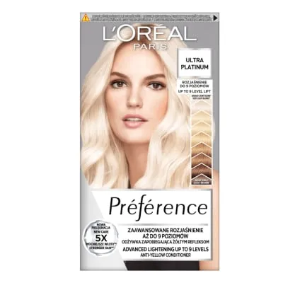 Blondeerija L'Oreal Pref. Ext. Platinum