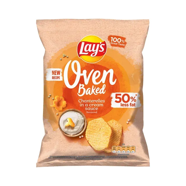 Kartulikrõps kreemises kastmes kukeseene Oven Baked, LAY'S, 180 g
