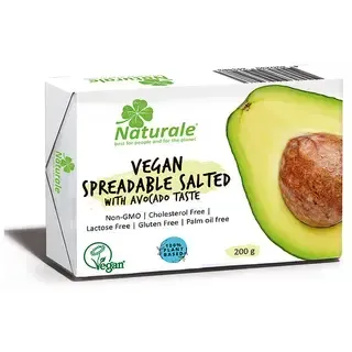 Avokaado maitsega vegan määre soolaga laktoosivaba, NATURALE, 200 g