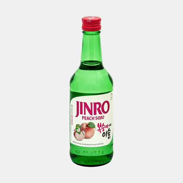 Jinro Peach Soju muu alkohoolne jook alk. 13 %vol 35cl Korea