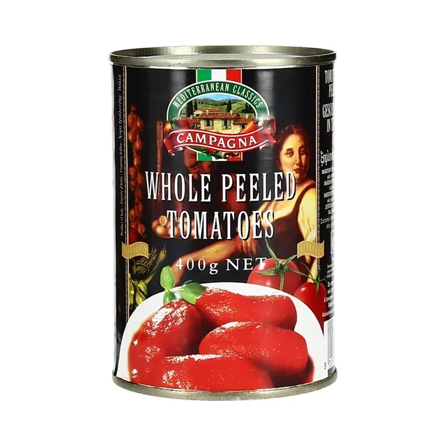 Kooritud tomatid, CAMPAGNA, 400 g