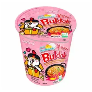 Samyang Buldak ramen kiirnuudlid tuline kana carbonara samyang, tops 80g