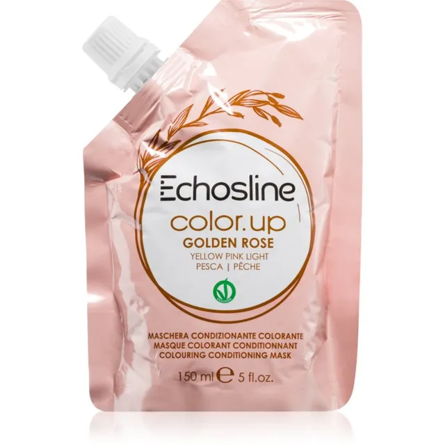 Echosline Color Up Kinnistav värvimask toitva toimega varjund Gorden Rose - Pesca 150 ml