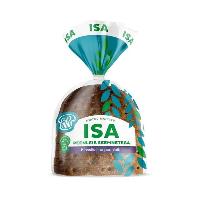 Isa peenleib seemnetega, LEIBUR, 390 g