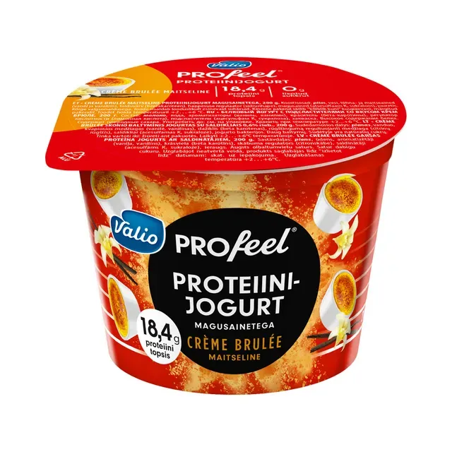 Proteiinijogurt creme brulee, VALIO PROFEEL, 200 g