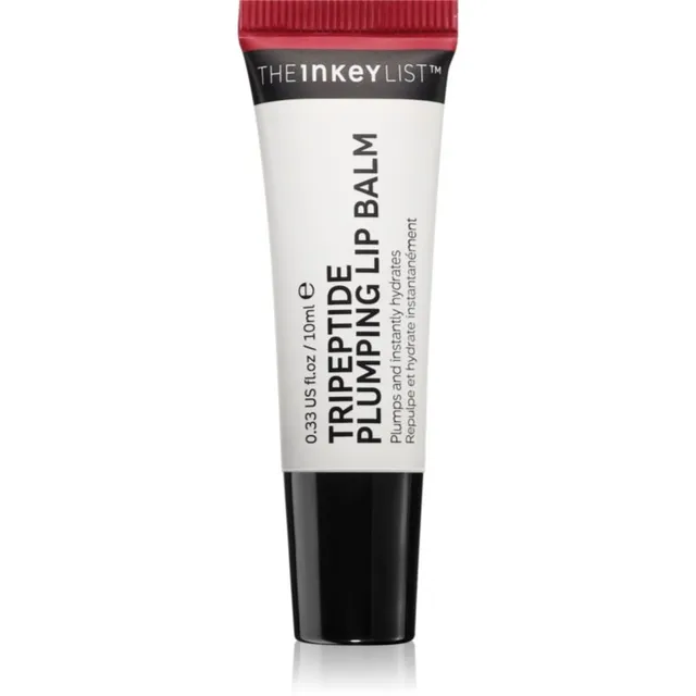 The Inkey List Tripeptide Plumping Lip Balm Huulepalsam suurendava efektiga varjund Berry 10 ml