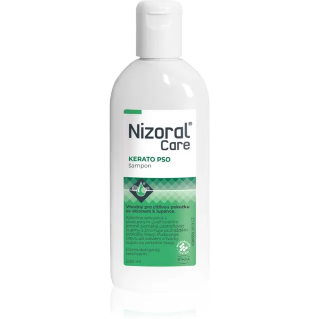 Nizoral Care Kerato PSO Šampoon tundlikule peanahale 200 ml