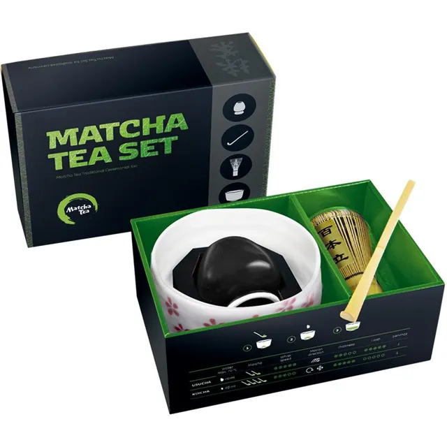 Matcha Tea Matcha Set Profi Isamu Kinkekomplekt joogi valmistamiseks