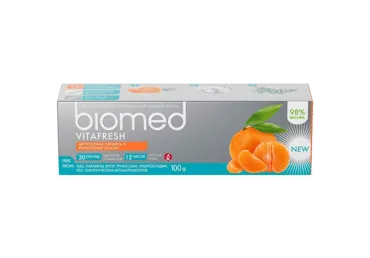 Hambapasta BIOMED Citrus Fresh 100g