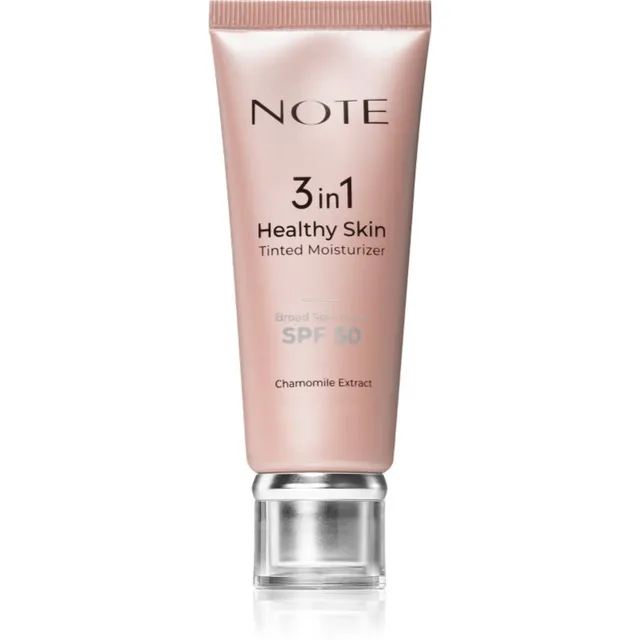 Note Cosmetique 3 in 1 Healthy Skin Toonitud niisutaja SPF 50 30 ml