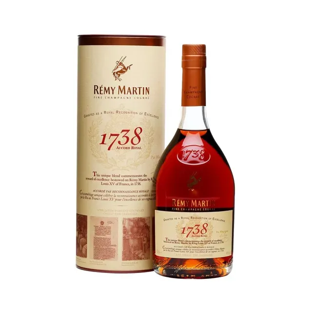Konjak REMY MARTIN 1738 Royal tuubis, 70 cl
