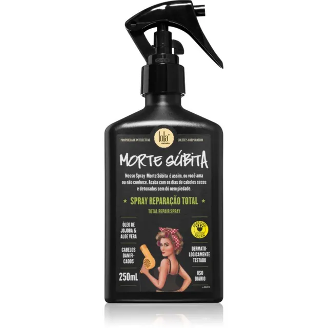 Lola Cosmetics Morte Súbita Spray Reparação Total Pihusti kahjustatud juustele 250 ml