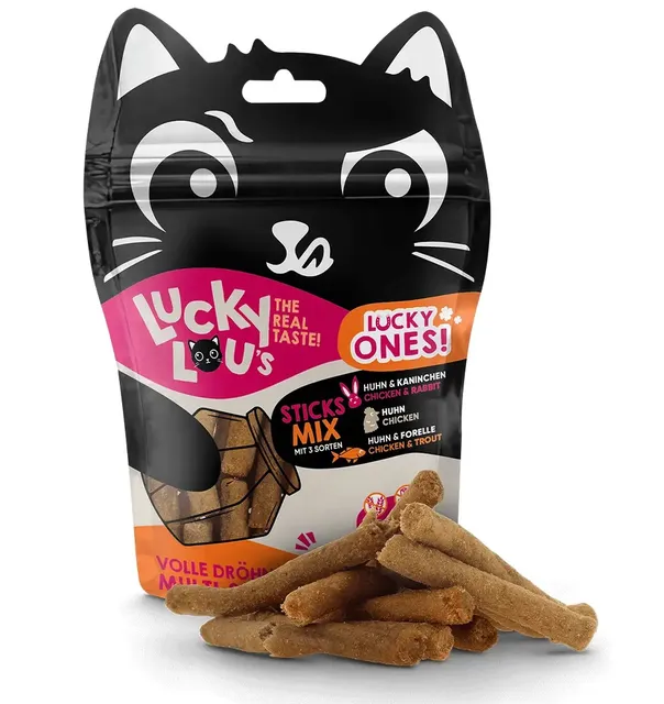 Lucky Ones kassimaius lihapulgad MIX (Lucky Lou)
