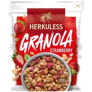 Herkuless granola maasika müsli 350g