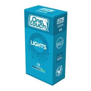 One Touch Lights kondoom 12tk