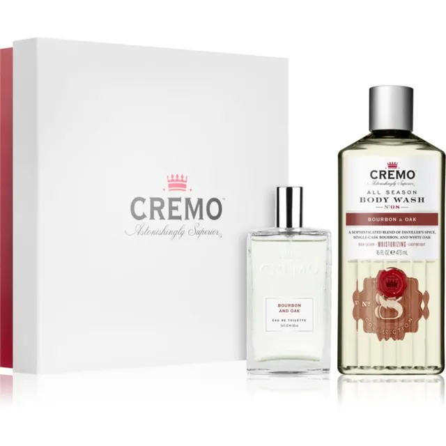 Cremo Set Bourbon and Oak Kinkekomplekt meestele