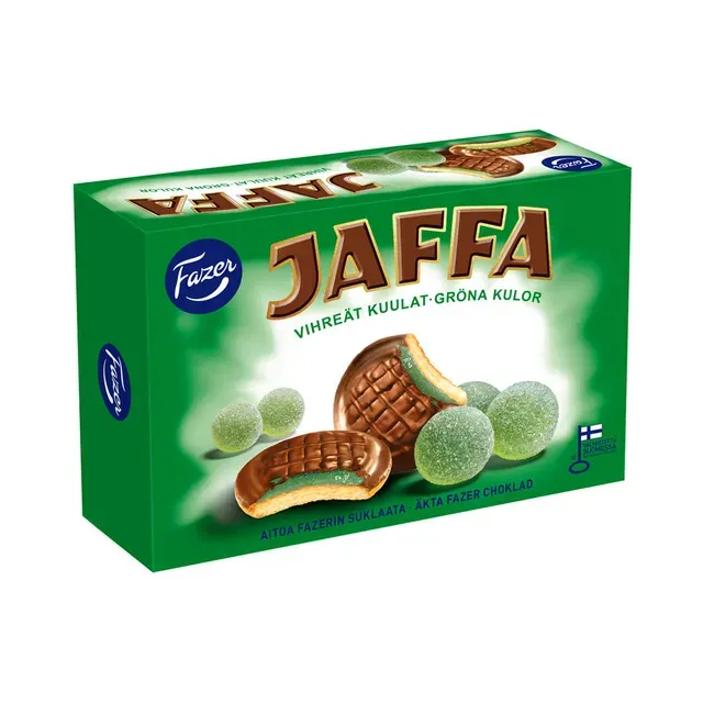 Küpsis Jaffa Rohelised kuulid, FAZER JAFFA, 300 g