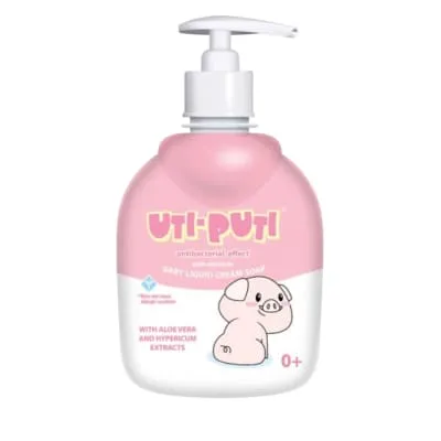 Vedelseep Uti Puti aloe ja naistepuna 0+ 300g