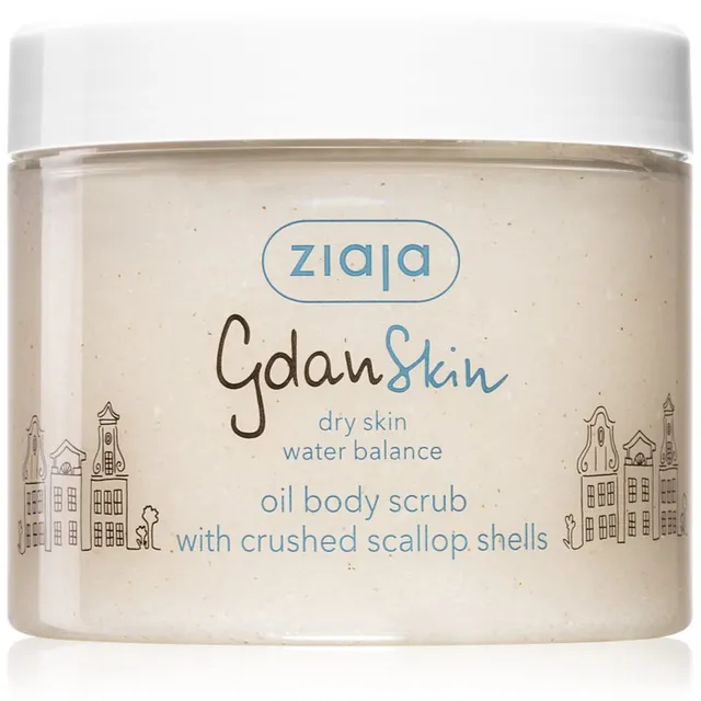 Ziaja Gdan Skin Õrn niisutav koorimine kehale 300 ml