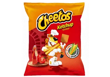 Maisikrõpsud ketšupiga CHEETOS 43g