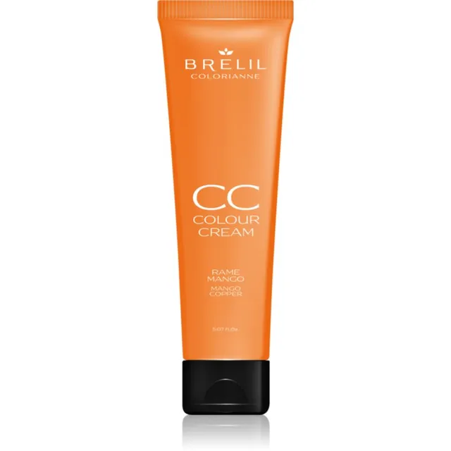 Brelil Professional CC Colour Cream värviv kreem kõigile juuksetüüpidele varjund Mango Copper 150 ml