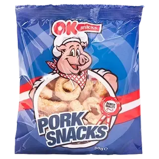 Röstitud seakrõps, OK SNACKS, 50 g