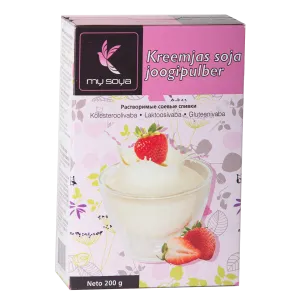 Kreemjas soja joogipulber, MYSOJA, 200 g