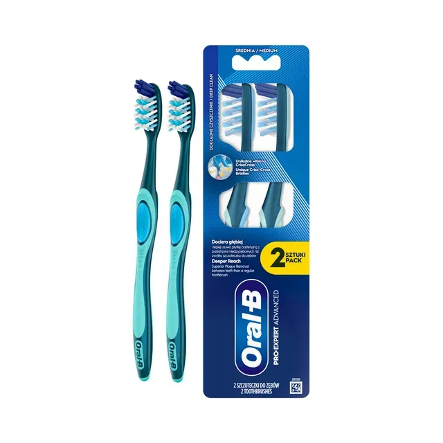 Hambahari Pro Deep Clean Med, ORAL-B, 2tk