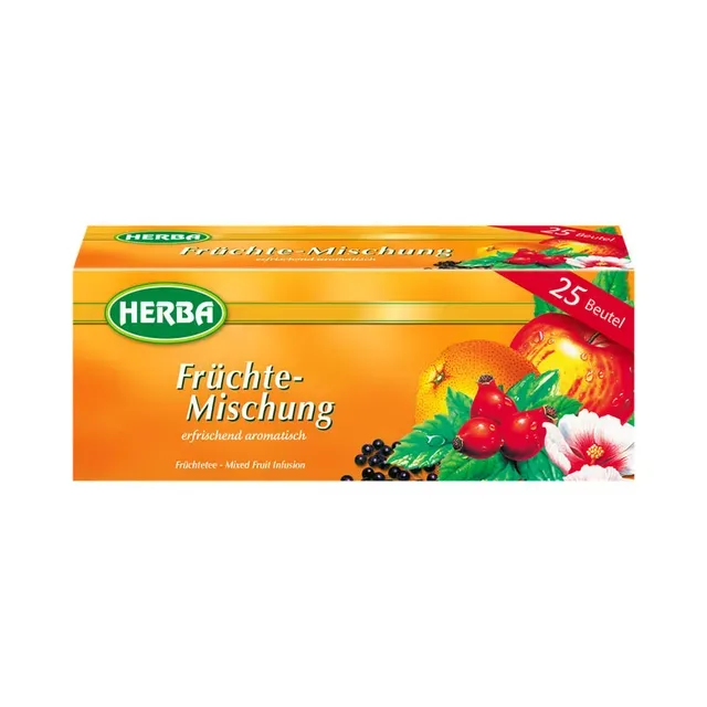 Puuviljatee niidiga kotis 25pk, HERBA, 50g
