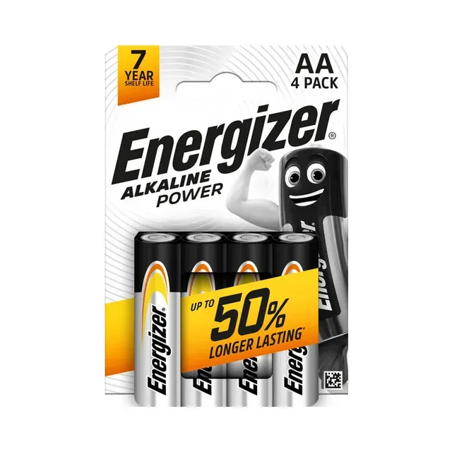 Patarei Power AA, ENERGIZER, 4 tk