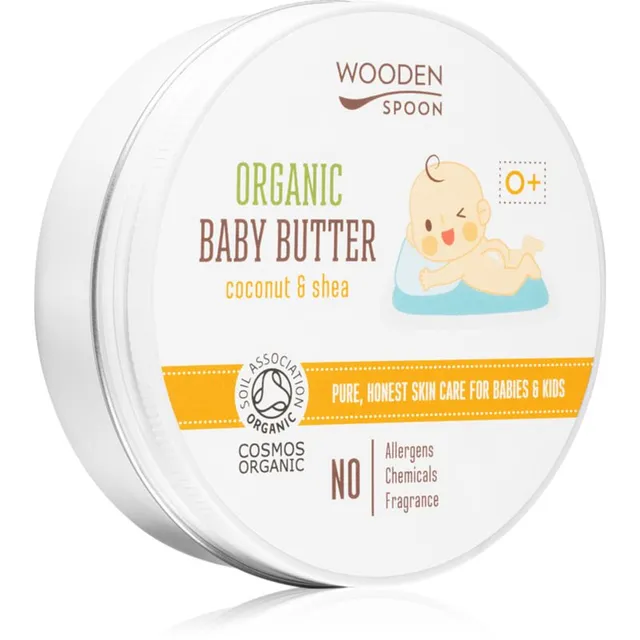 WoodenSpoon Organic Coconut & Shea Kehavõi lastele sünnist alates 100 ml