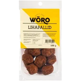 Lihapallid, WÕRO, 600g