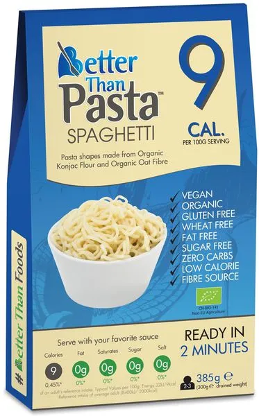 Makaronid KONJAC SPAGHETTI, ökoloogilised