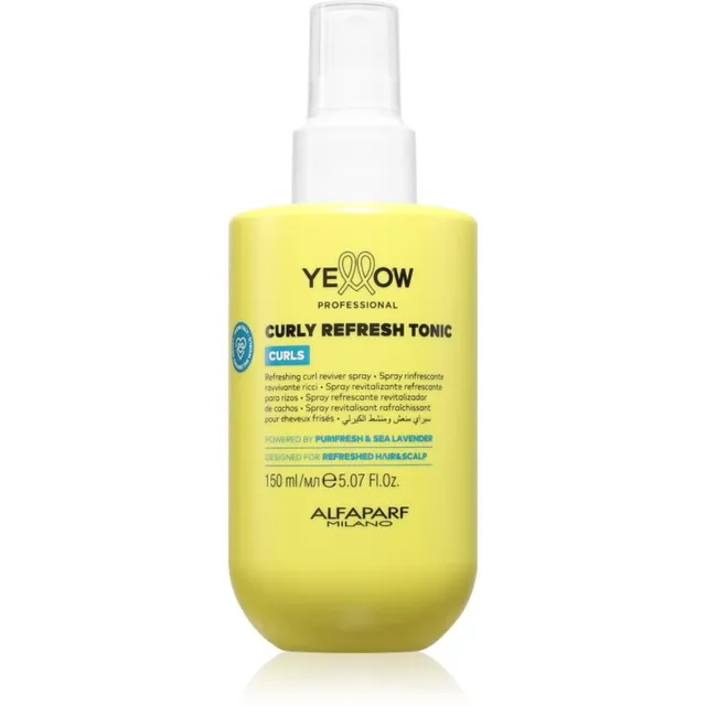 Yellow Professional Curls Curly Refresh Tonic Pihusti lokkis juustele 150 ml
