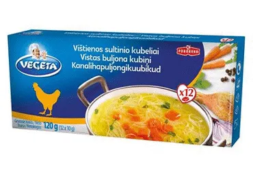 Kanaliha puljongikuubik VEGETA 120g