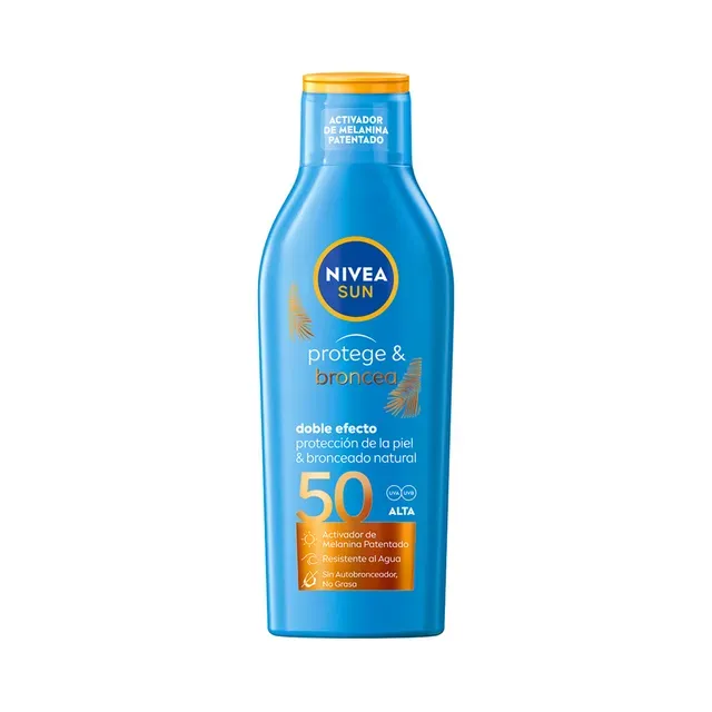Päevituspiim Protect & Bronze SPF50, NIVEA SUN, 200ml