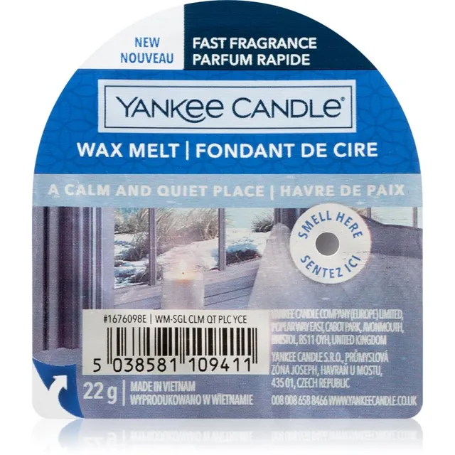 Yankee Candle A Calm & Quiet Place sulatusvaha 22 g