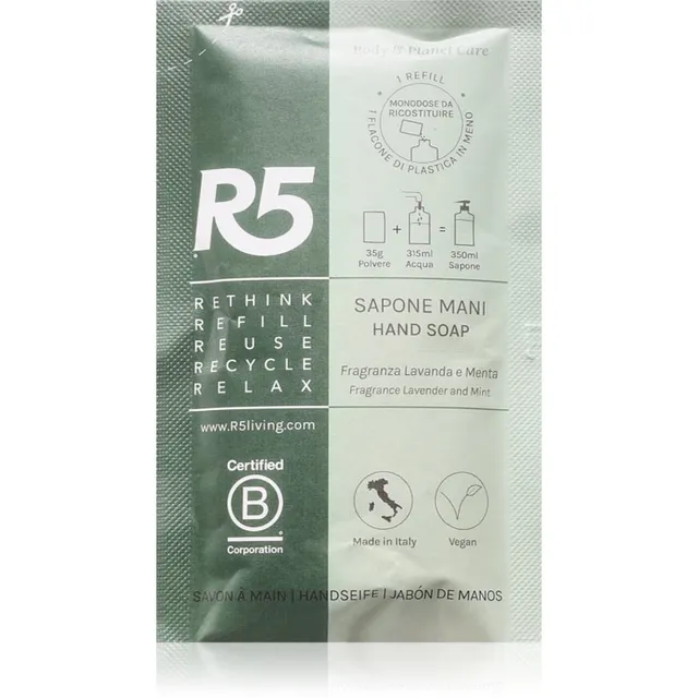 R5 Refill Käteseep täitepakend 35 g