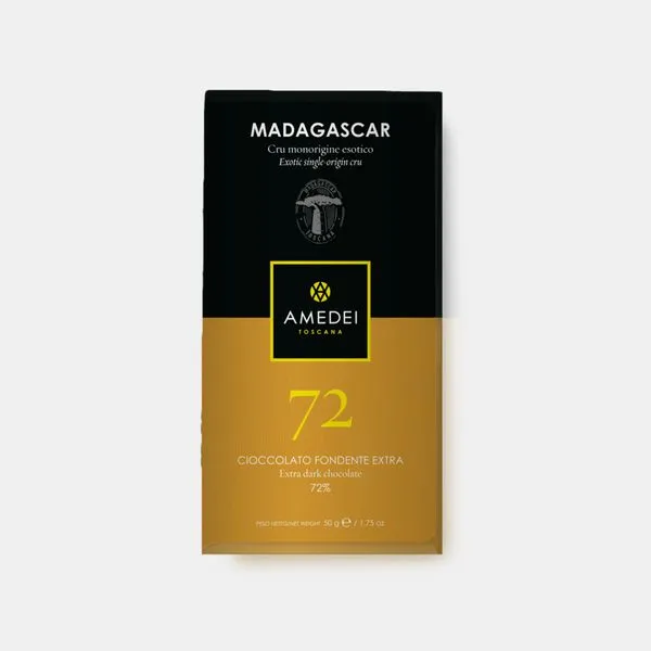 Ekstra tume šokolaad Madacascar  72% 50g