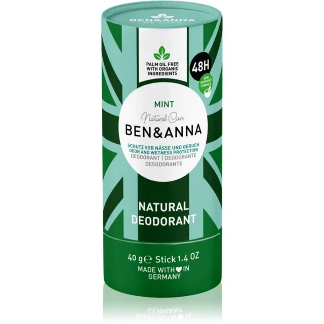 BEN&ANNA Natural Care Mint looduslik pulkdeodorant 40 g