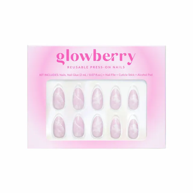 Glowberry Press On Nails