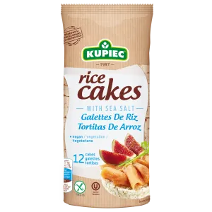 Kupiec riisivahvlid meresoolaga 120 g