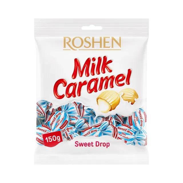 Karamell piimatäidisega Sweet Drop, ROSHEN, 150 g