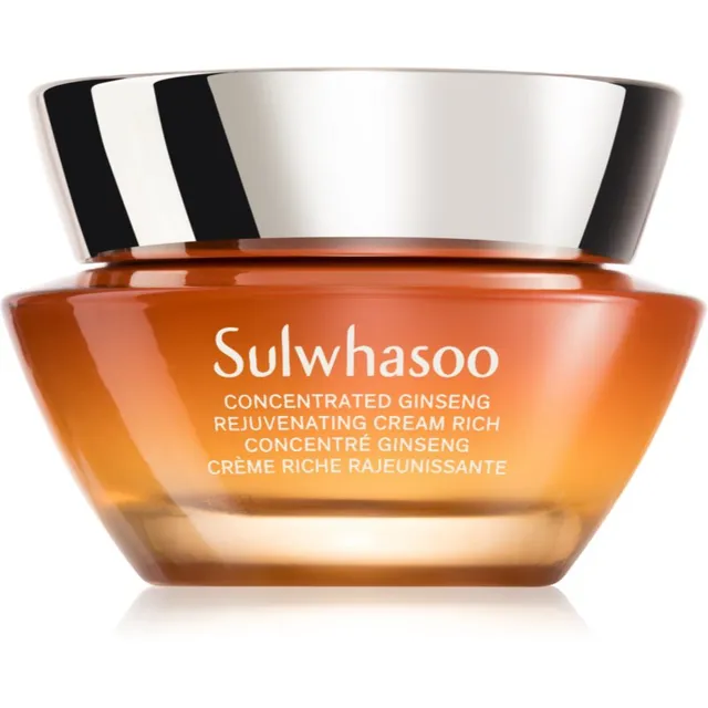 Sulwhasoo Concentrated Ginseng Rejuvenating Cream Rich Rikkalikult toitev kreem kortsudevastase toimega 50 ml