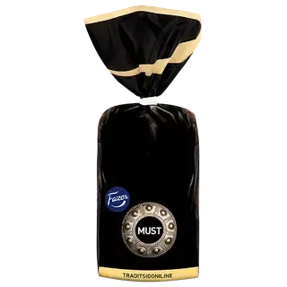 Must leib viilutatud, FAZER, 600 g