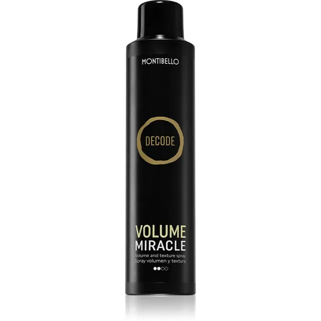 Montibello Decode Volume Miracle Spray Volüümi lisav soengu föönitamispihusti 250 ml