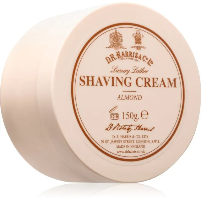 D.R. Harris Shaving Cream Almond Raseerimiskreem 150 g