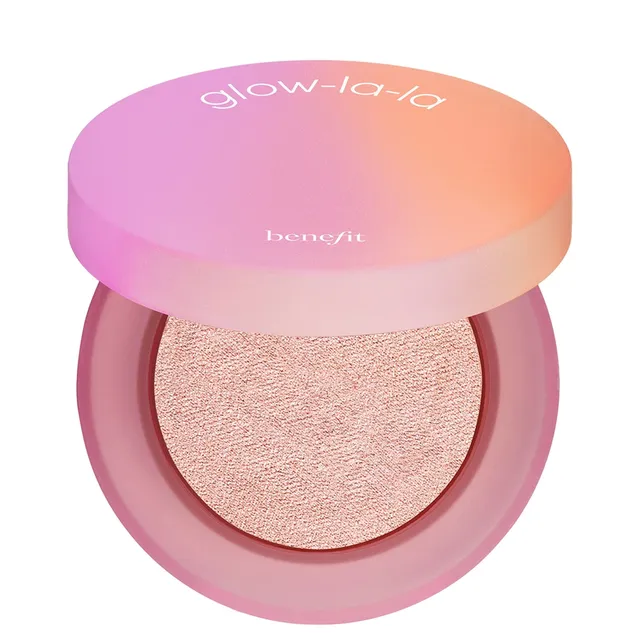 BENEFIT Glow-La-La Velvet Gleam Highlighter Aurora-Fair Light Pink 3g