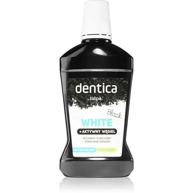 Tołpa Dentica Black White Valgendav suuvesi aktiivsöega 500 ml