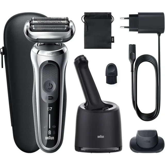 Braun Series 7 71-S7200cc Elektripardel Silver 1 tk